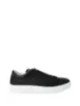 Schwarze Armani Exchange Ledersneaker