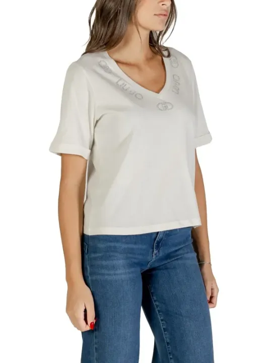 Liu Jo Damen T-Shirt Weiß | online kaufen
