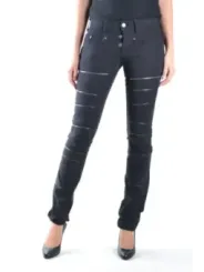 Neil Barrett Damen Jeans Schwarz | online kaufen