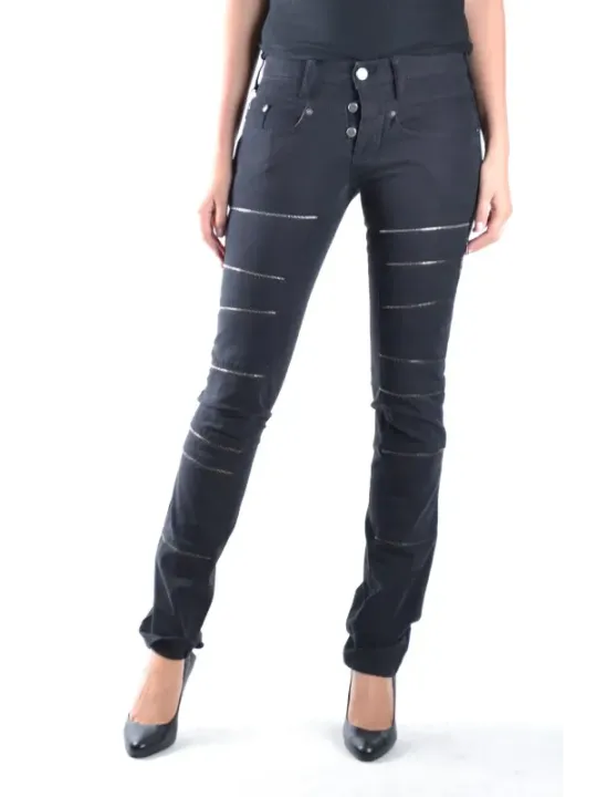 Neil Barrett Damen Jeans Schwarz | online kaufen