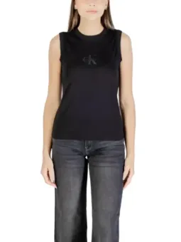 Calvin Klein Jeans Damen Tank-Tops Schwarz | online kaufen