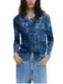 Desigual Damen Cardigan Blau | online kaufen