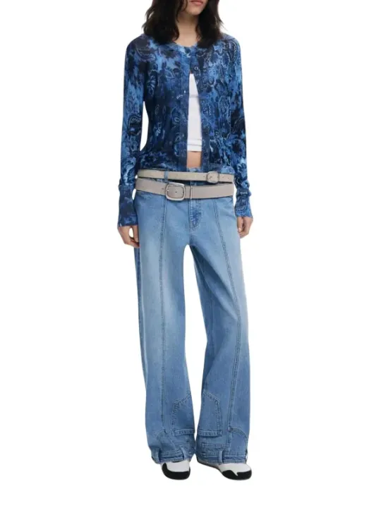 Desigual Damen Cardigan Blau | online kaufen