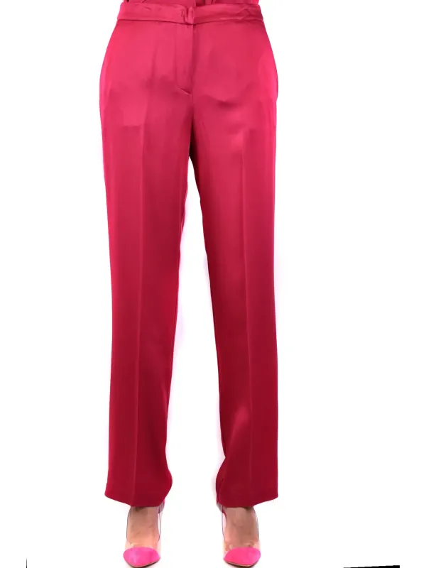 Twinset Damen Hose Fuchsinrot | online kaufen