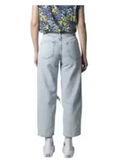 Helle, gerade geschnittene Damenjeans