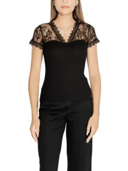 Morgan De Toi Damen T-Shirt Schwarz mieten - Flex-Fashion