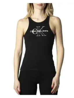 Schwarzes Calvin Klein Jeans Tanktop