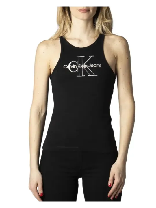Schwarzes Calvin Klein Jeans Tanktop