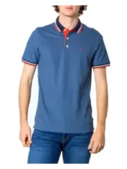 Blaues Jack & Jones Poloshirt
