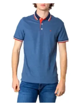 Blaues Jack & Jones Poloshirt