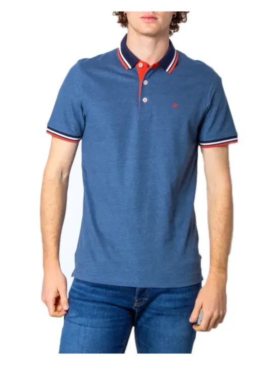 Blaues Jack & Jones Poloshirt