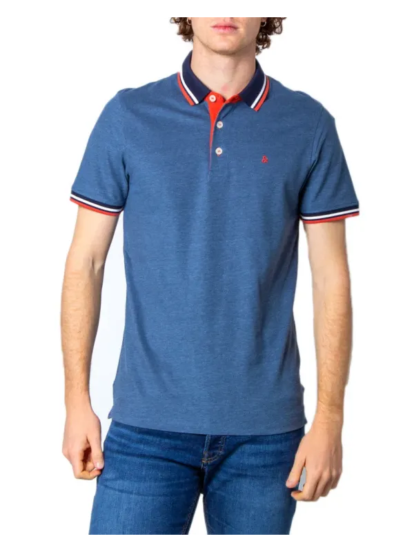 Blaues Jack & Jones Poloshirt