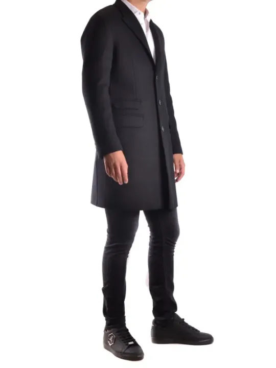 Neil Barrett Herren Mantel Schwarz | online kaufen