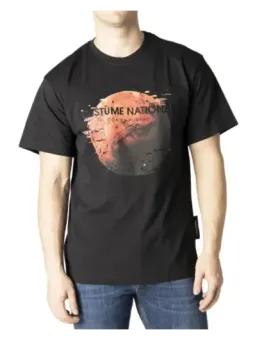 Kostüm National Grafik T-Shirt Schwarz