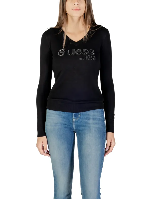 Guess Damen Pullover Schwarz | online kaufen