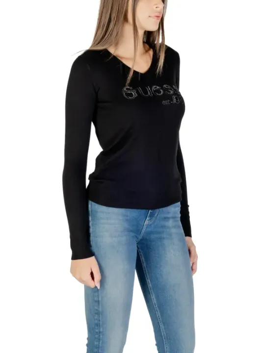 Guess Damen Pullover Schwarz | online kaufen