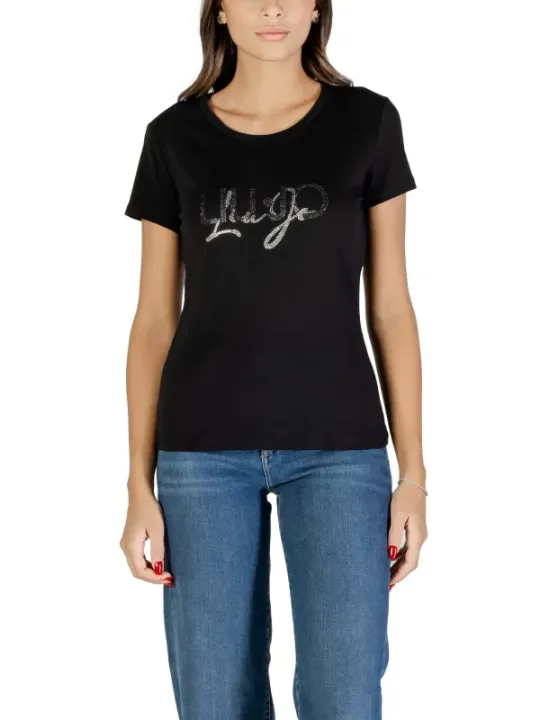 Liu Jo Damen T-Shirt Schwarz | online kaufen