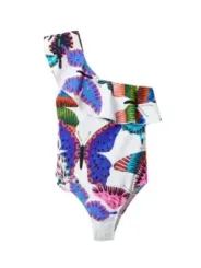 Buntes Schmetterlingsmuster Desigual Bodysuit