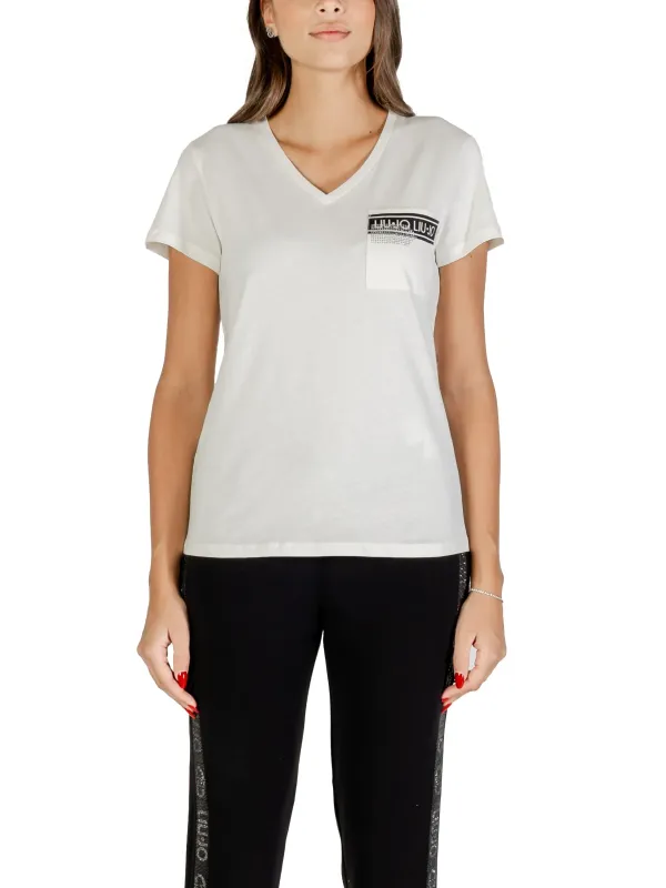 Liu Jo Damen T-Shirt Weiß | online kaufen