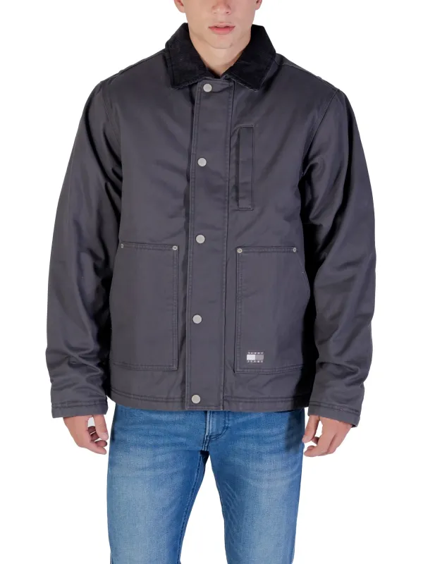 Tommy Hilfiger Jeans Herren Jacke Schwarz | online kaufen