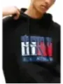 Tommy Hilfiger Jeans Herren Sweatshirt Schwarz