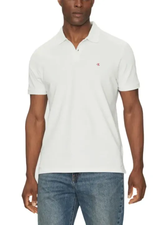Calvin Klein Jeans Herren Polo Weiß | online kaufen
