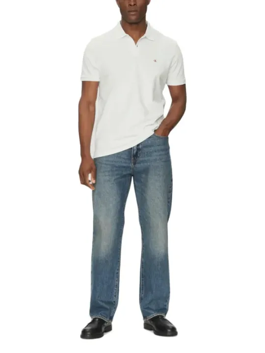 Calvin Klein Jeans Herren Polo Weiß | online kaufen