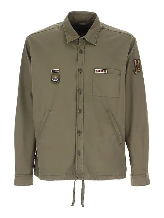 Herno Herren Hemd Grün | online kaufen