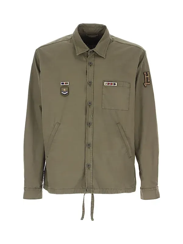 Herno Herren Hemd Grün | online kaufen