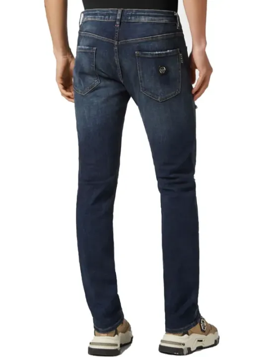 Philipp Plein Herren Jeans Blau | online kaufen