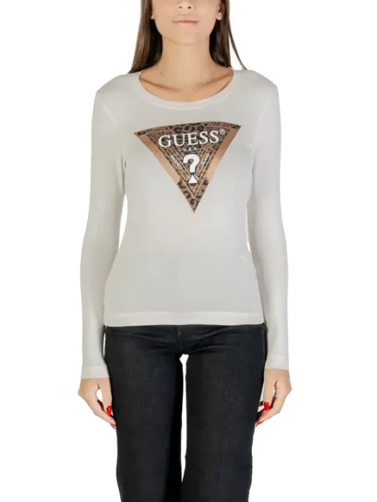 Guess Damen T-Shirt Beige | online kaufen