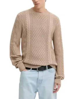 Tommy Hilfiger Herren Pullover Beige mieten | Flex-Fashion