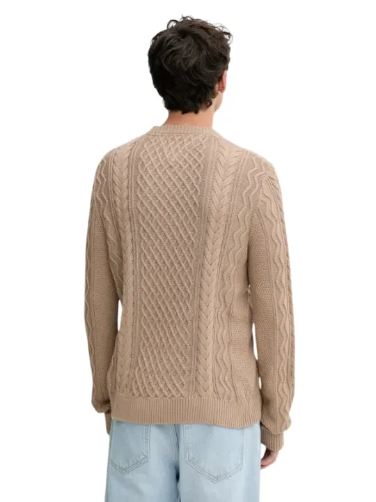 Tommy Hilfiger Jeans Herren Pullover Beige | online kaufen