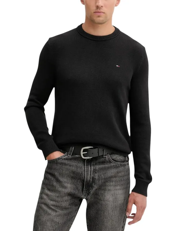 Tommy Hilfiger Jeans Herren Pullover Schwarz | online kaufen