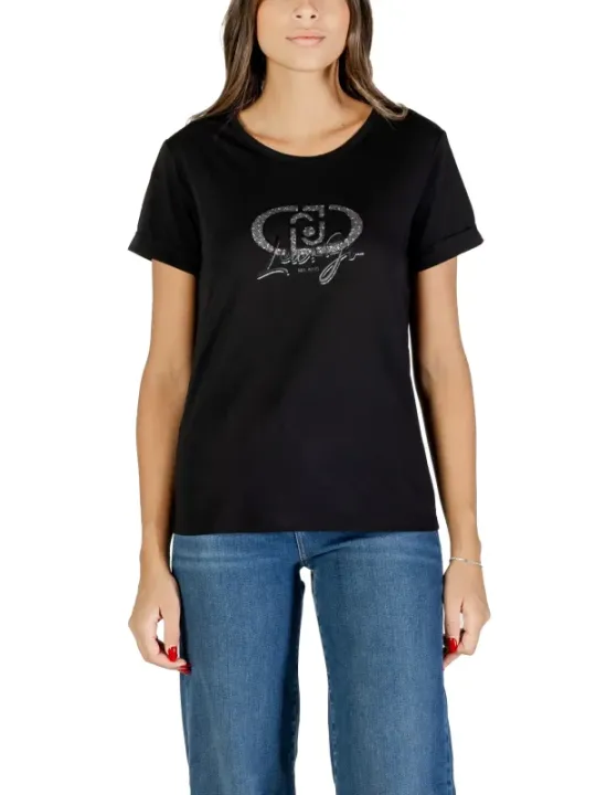 Liu Jo Damen T-Shirt Schwarz | online kaufen