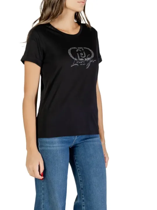 Liu Jo Damen T-Shirt Schwarz | online kaufen