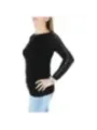 Pinko 254512 schwarzes Langarmshirt mit Details