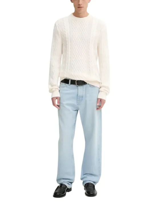 Tommy Hilfiger Jeans Herren Pullover Weiß | online kaufen