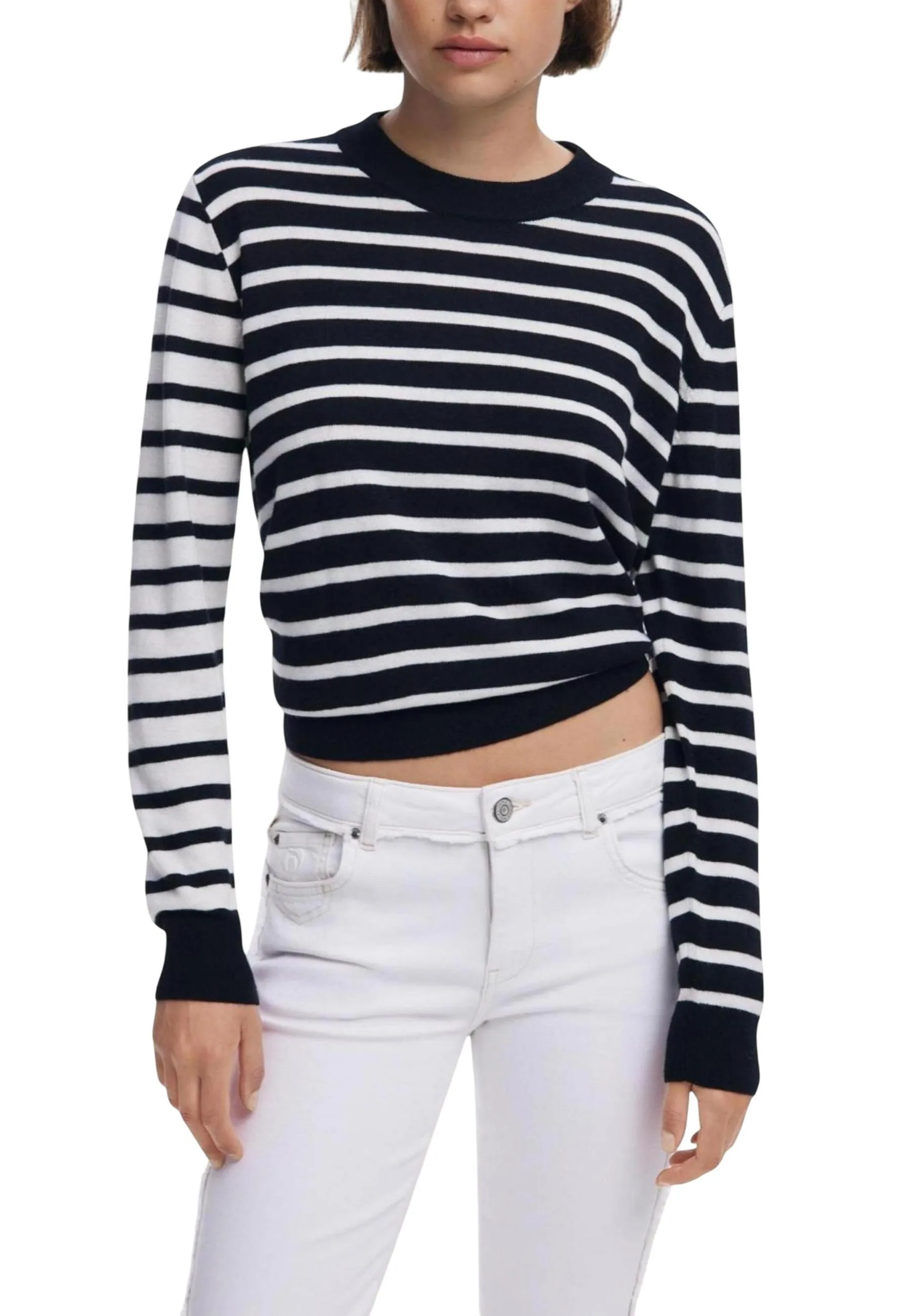 Damen Pullover Schwarz 490056