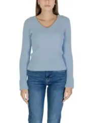 Morgan De Toi Damen Pullover Azurblau | online kaufen