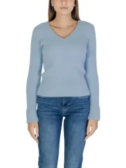 Azurblauer Morgan De Toi Damenpullover leihen | Flex-Fashion