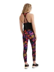 Blumiges Leggings-Set mit Sneakern