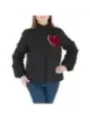 Schwarze gesteppte Love Moschino Jacke