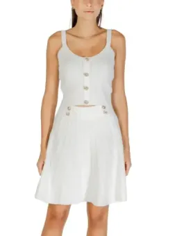Guess Damen Top Weiß mieten - Flex-Fashion Verleih-Shop