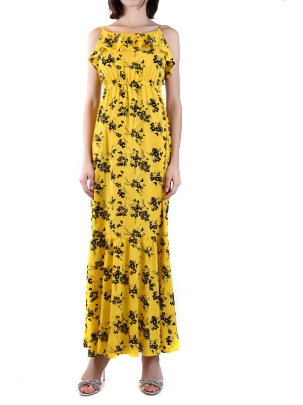 Michael Kors Damen Kleid Gelb | online kaufen