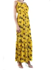 Michael Kors Damen Kleid Gelb | online kaufen