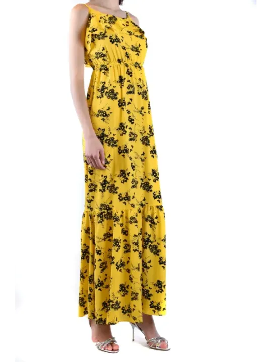 Michael Kors Damen Kleid Gelb | online kaufen