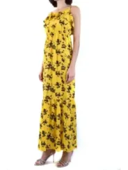 Michael Kors Damen Kleid Gelb | online kaufen