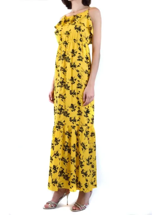 Michael Kors Damen Kleid Gelb | online kaufen