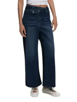 Desigual Damen Jeans Blau mieten – Flex-Fashion Verleih